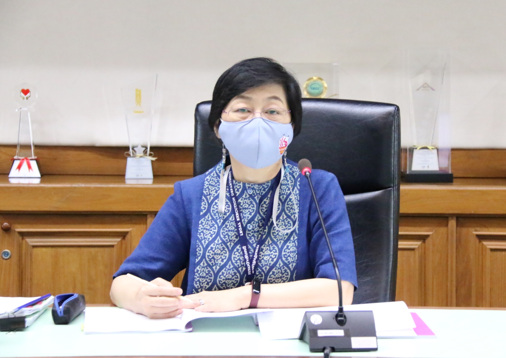 ﻿กรมบังคับคดี จัดประชุมคณะกรรมการข้อมูลข่าวสารกรมบังคับคดี ครั้งที่ 8/2563